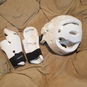 karate head and hand pads